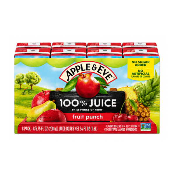 Apple & Eve 100% Fruit Punch Juice 200ml x36