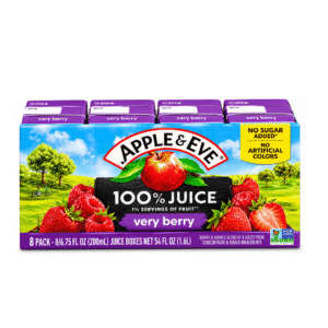 1000195801 Apple & Eve 100% Very Berry Juice 200ml x36