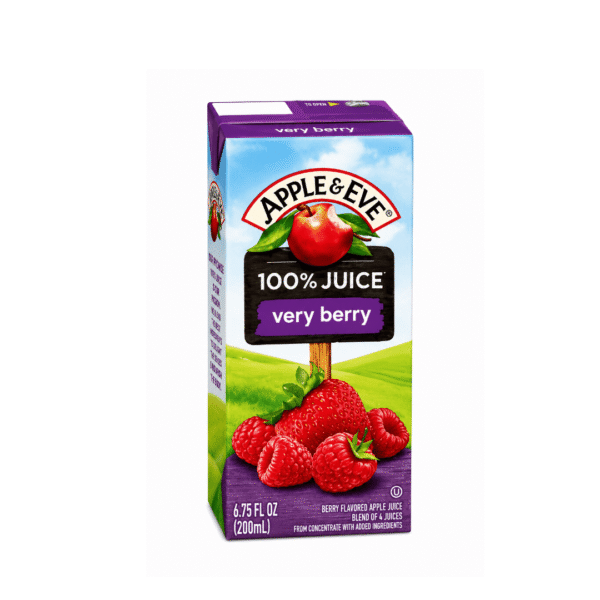 1000195802 Apple & Eve 100% Very Berry Juice 200ml x5