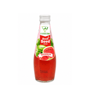 Vybero Basil Seed Drink Watermelon Flavour 290ml