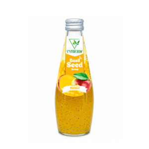 Vybero Basil Seed Drink Mango Flavour 290ml