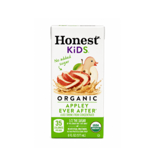 1000195920 Honest Kids Organic Appley Ever After Juice Drink 177ml