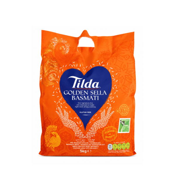 Tilda Golden Sella Basmati Rice 5kg