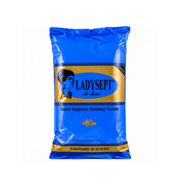 Ladysept De Luxe Super Hygienic Sanitary Towels – 10 Sticks x2