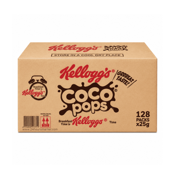 Kellogg's Coco Pops 25g x 128 Packs (Carton)