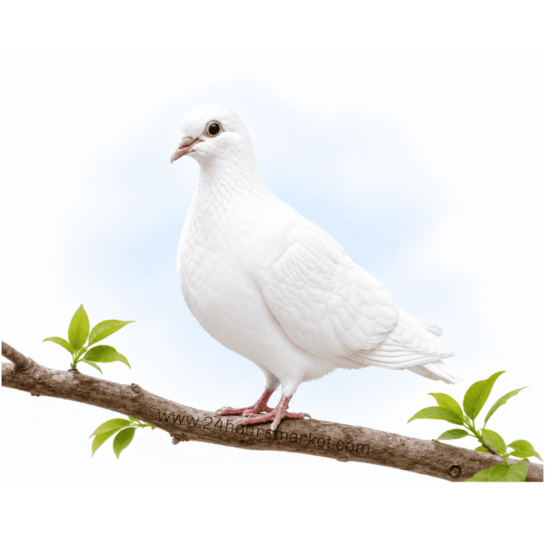 Live Pure White Dove