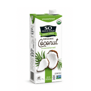 So Delicious Dairy Free Organic Unsweetened Coconut Milk 946ml