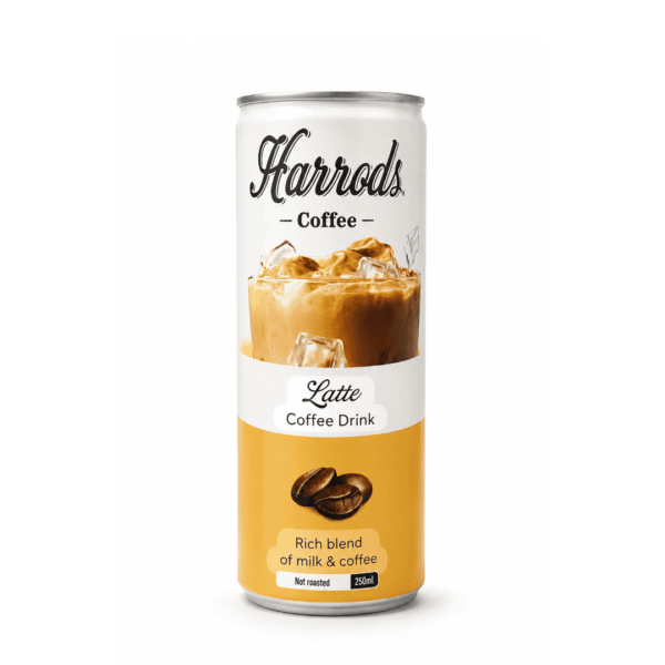 Harrods Latte Coffee Drink 250ml x3