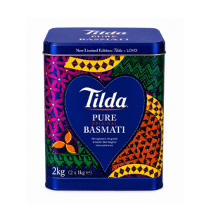 Tilda Pure Basmati Rice 2kg Tin
