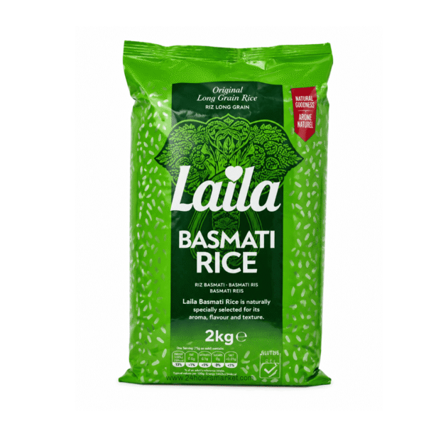 Laila Basmati Rice 2kg