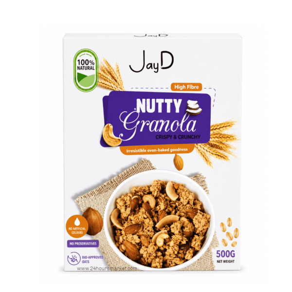 JayD Nutty Granola 500g