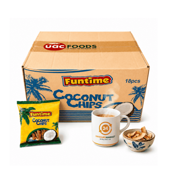 1000222603 Funtime Coconut Chips – 35g x 18pcs Pack