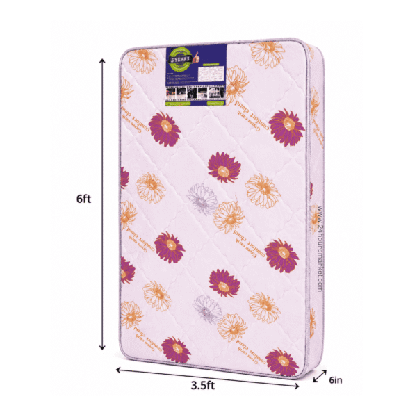 1000224340 Green Earth Semi-Orthopedic Mattress 6ft x 3.5ft x 8in