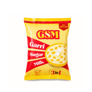 1000225933 De Miller GSM Garri Sugar Milk 3-in-1 50g x10