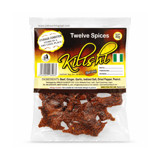 Twelve Spices Kilishi 80g