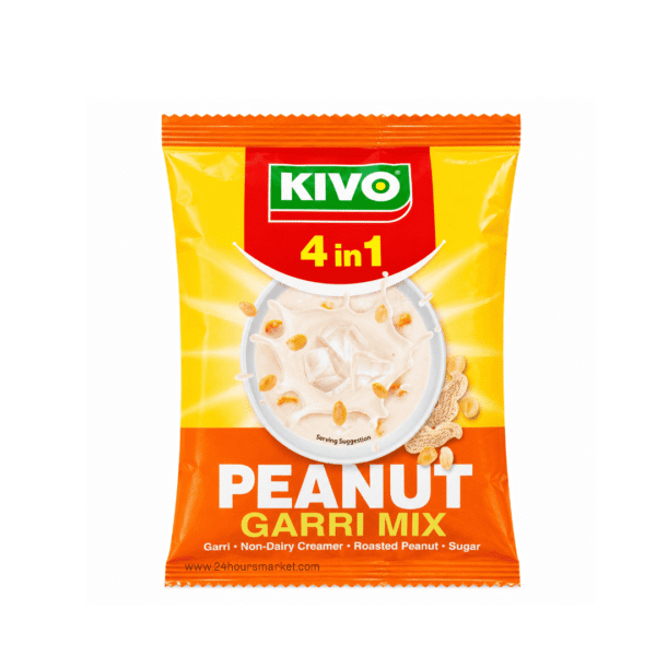 Kivo 4-in-1 Peanut Garri Mix