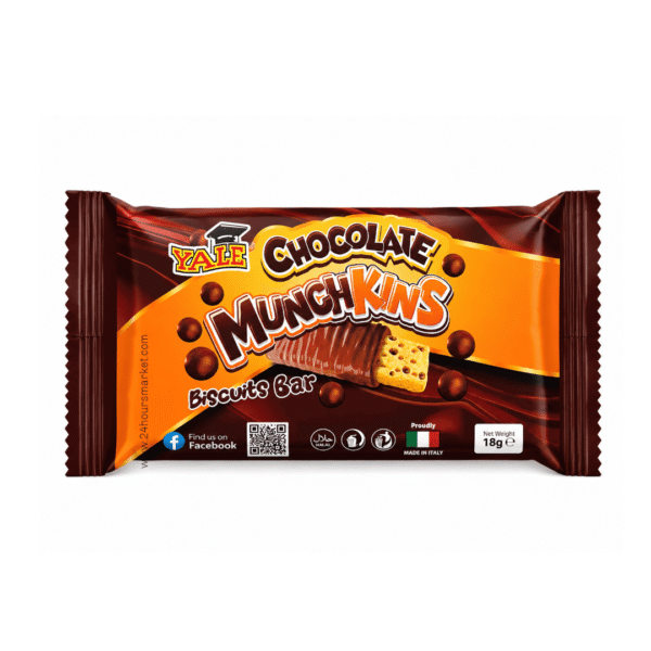 Yale Chocolate Munchkin's Biscuits Bar 18g