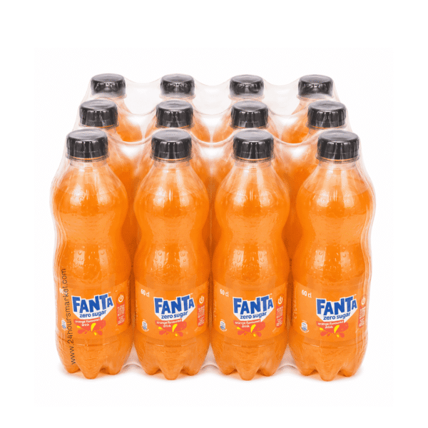 Fanta Zero Sugar Orange Flavoured Drink 60cl