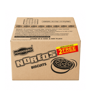 Haansbro Noreos Vanilla Sandwich Biscuits 137g x 24 (Carton)