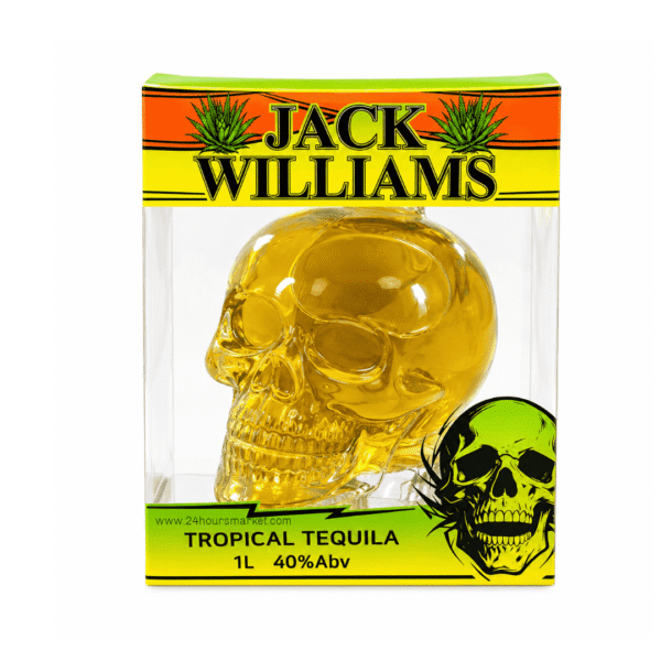 1000236381 Jack Williams Tropical Tequila 1L (40% ABV)