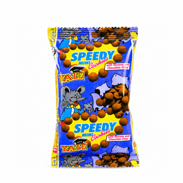Yale Speedy Mini Cookies with Glucose & Chocolate Chips 15g x12