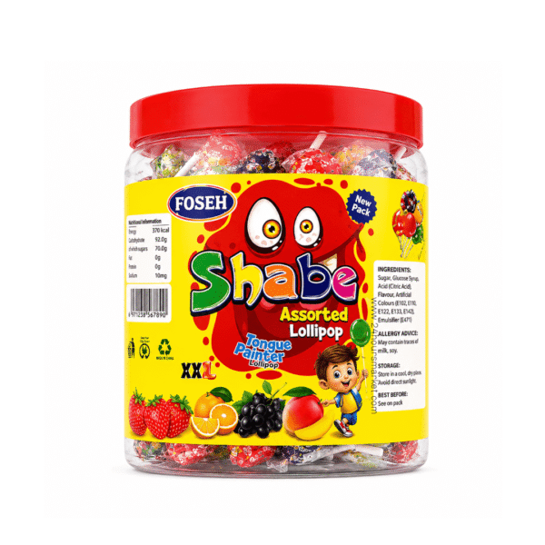 Foseh Shabe Assorted Lollipop XXXL