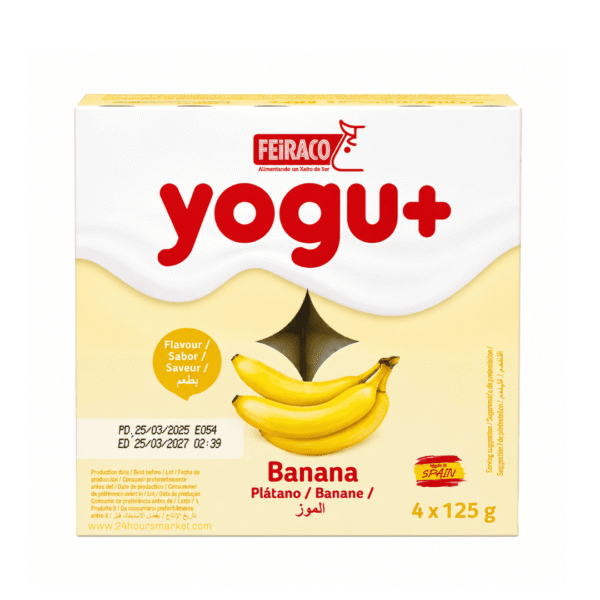 Feiraco Yogut Banana 4 x 125g