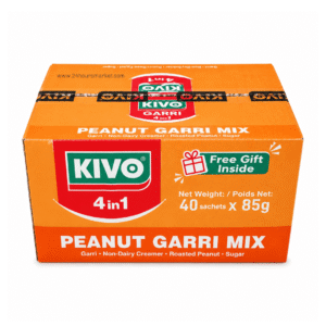 Kivo 4-in-1 Peanut Garri Mix 85g x 40 Sachets