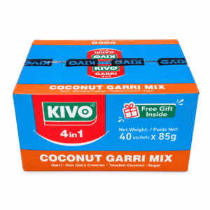 Kivo 4-in-1 Coconut Garri Mix 40 x 85g