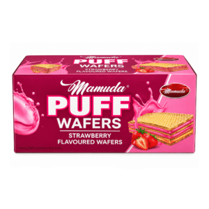 Mamuda Puff Wafers Strawberry Flavoured