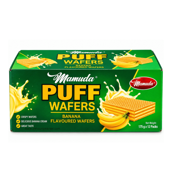 Mamuda Puff Wafers Chocolate Flavoured