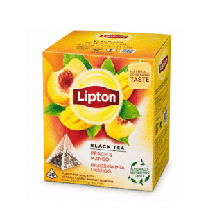 Lipton Peach & Mango Black Tea – 20 Tea Bags