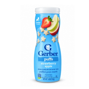 Gerber Puffs Strawberry Apple 42g