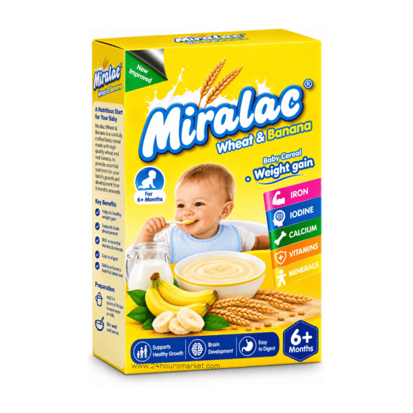 Miralac Wheat & Banana Baby Cereal 200g