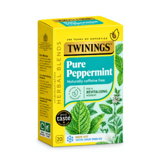 Twinings Pure Peppermint Herbal Tea – 20 Tea Bags