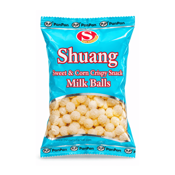 Shuang Sweet & Corn Crispy Snack Milk Balls 20g x 10