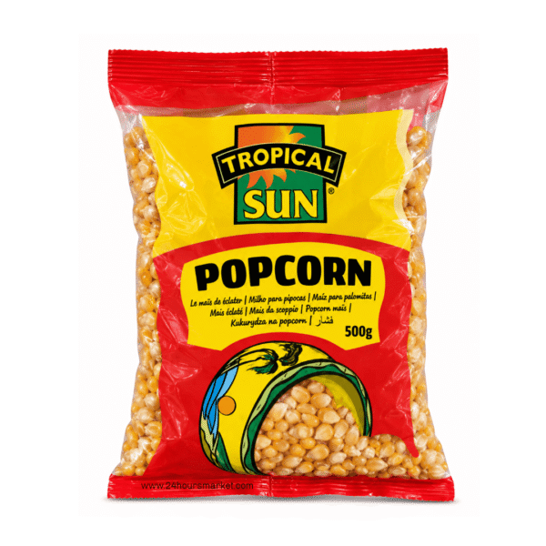 Tropical Sun Fresh Popcorn Kernels 500g x2