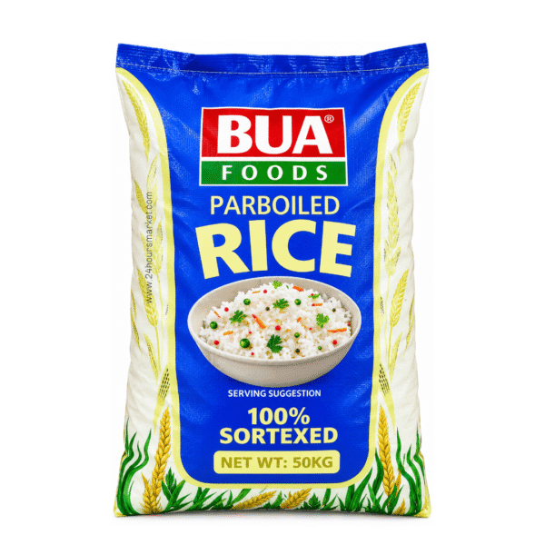 1000360495 BUA Foods Parboiled Rice 50kg